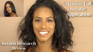 Keratin Treatment at Home  Keratin Research [upl. by Adnorrahs869]