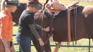 Parelli SaddlesSaddling With Savvy WESTERN SADDLE [upl. by Aes]