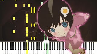 Platinum Disco  白金ディスコ Piano Tutorial amp Sheets  Nisemonogatari Tsukihi Phoenix OP [upl. by Madelyn]