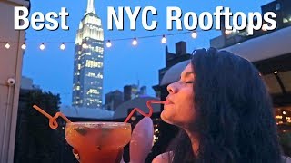 10 BEST Rooftop Bars in New York NYC Nightlife Guide 🍹From A Local [upl. by Atoked135]