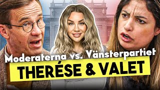 Therése amp valet  Moderaterna vs Vänsterpartiet Avsnitt 14 [upl. by Newmann]