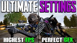 ULTIMATE PUBG SETTINGS GUIDE 2025  HIGHEST FPS BEST GRAPHICS  FULL COMPARISON  PUBG FREE TO PLAY [upl. by Negam]