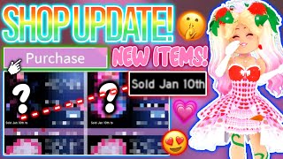 NEW SHOP UPDATE COMING SOON NEW ITEMS ROBLOX Royale High January 2023 Update Tea [upl. by Minny]