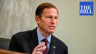 Senator Blumenthal calls on Republicans to quotlisten to their consciencequot and impeach President Trump [upl. by Ramedlab957]