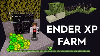 Minecraft Enderman XP Farm  Easy Tutorial and Very Effective  120 [upl. by Riggall509]