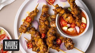 Traditional Thai Chicken Satay  Marions Kitchen [upl. by Grange288]