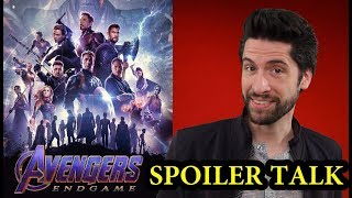 Avengers Endgame  SPOILER Talk [upl. by Airdnaz]