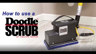 How to Use a Doodle Scrub Floor Machine [upl. by Domella]