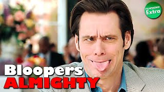 BLOOPERS ALMIGHTY  JIM CARREY Gags Outtakes Compilation [upl. by Lukasz]