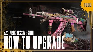 Progressive Skins Upgrade Knowhow  PUBG [upl. by Seluj]