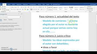 Comentario crítico de texto en 4 sencillos pasos [upl. by Pogue]