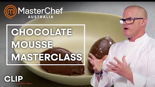 Heston Blumenthals Mousse Masterclass  MasterChef Australia  MasterChef World [upl. by Berny]