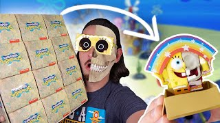 Opening a case of Spongebob Dissectibles Opening 12 [upl. by Dlanod]