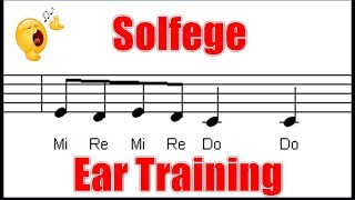 Call and Response Solfege Song 1 of 5  from Exercises for Ear Training [upl. by Aseena]