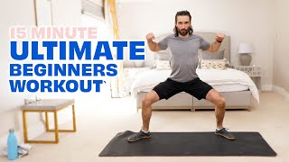 15 Minute Ultimate Beginners Workout  The Body Coach TV [upl. by Cattima75]