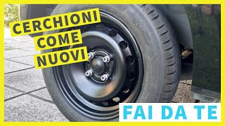 Come verniciare un cerchione auto [upl. by Krusche]