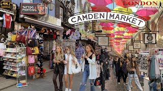 London Walking Tour  CAMDEN MARKET LONDON  London reopen 2021 [upl. by Hawk26]