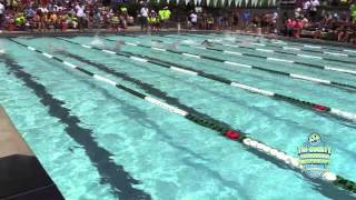 2015  Finals  Event  23  Heat  2  Girls 1314 100 Freestyle [upl. by Semreh]