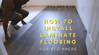 How to Install Laminate Flooring [upl. by Persis]