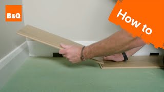 How to lay laminate flooring [upl. by Whitten]