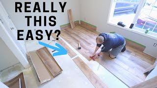 How to Install Lifeproof Vinyl Flooring [upl. by Kruter154]