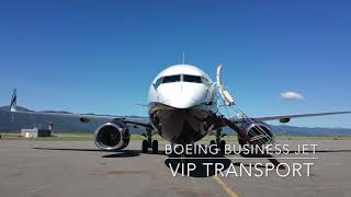 Inside a Boeing Business Jet BBJ  737  The most lavish plane [upl. by Llednahc]