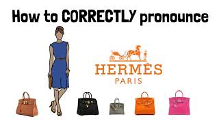 How to pronounce Hermes Hermès correctly  English Speaking Practice [upl. by Fulbright163]