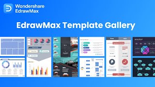 EdrawMax Template Gallery  5000 Diagramming and Drawing Templates [upl. by Bausch143]