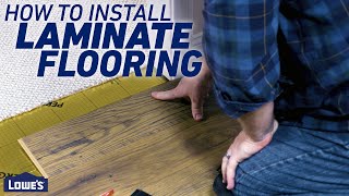 How to Install Laminate Flooring [upl. by Ilrahc]