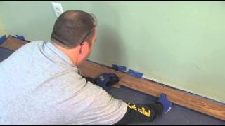 How to Install Laminate Flooring Lock amp Fold  LL Flooring [upl. by Ruthy]