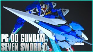 Perfect Grade PG 160 00 Gundam Seven Sword G  MECHA GAIKOTSU REVIEW [upl. by Llehsar]