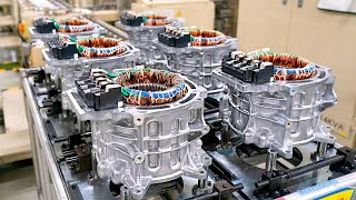 NISSAN ELECTRIC MOTOR Manufacturing [upl. by Oza577]