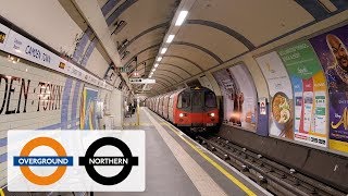 London UndergroundOverground at Camden TownRoad stations [upl. by Rudich]