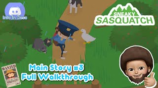 Sneaky Sasquatch Walkthrough  Main Story 3 Full Walkthrough  Police Quest [upl. by Turino]