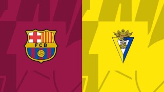 Barcelona vs Cadiz Live Reaction amp Watchalong [upl. by Deerc89]