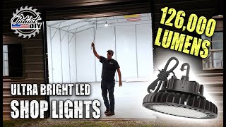 Best and Brightest LED Garage Shop Lights [upl. by Alfredo438]