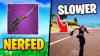 Fortnite Ruined Movement AGAIN  New Update [upl. by Ahsineb165]