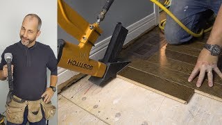 DIY How to Install Hardwood Flooring [upl. by Andromache]