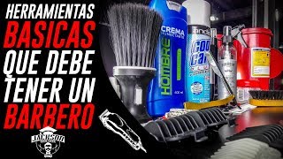 TUTORIAL DE BARBERIA  Herramientas Basicas Para Barberos 2020 [upl. by Drusilla]