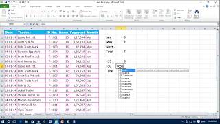 Use of COUNTIF with Multiple Criteria  Excel [upl. by Paradies]