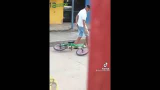 EPIC PAINFUL BIKE BAIT PRANK [upl. by Ybrek]