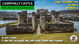 Caerphilly Castle  The Largest in Wales 2nd in Britain [upl. by Patt]