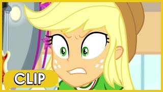 Applejack amp Raritys Argument  MLP EG Rollercoaster of Friendship [upl. by Ennirak205]