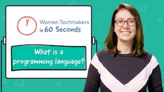 What is a Programming Language in 60 seconds [upl. by Helene]