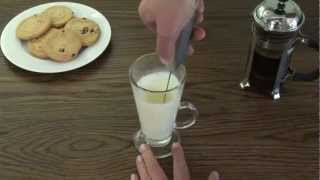 Aerolatte  The Original Steam Free Milk Frother [upl. by Iretak]