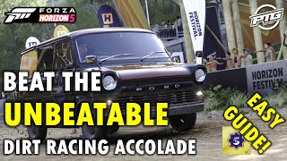 FH5 Guides How to beat the Unbeatable Dirt Racing Accolade Easy guide [upl. by Anehsat942]