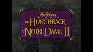 The Hunchback Of Notre Dame 2 DVD Trailer 1 [upl. by Nievelt9]