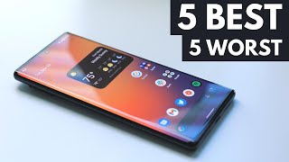 Google Pixel 6 Pro 5 best and 5 worst things [upl. by Ejroj]