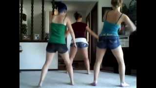 Girls Dancing to The Wop [upl. by Annahoj]