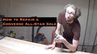 How to Repair A Converse Sole [upl. by Lenes578]